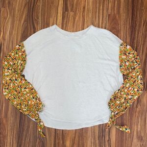 Blu · Pepper Floral Long Sleeve Top Womens Size Small